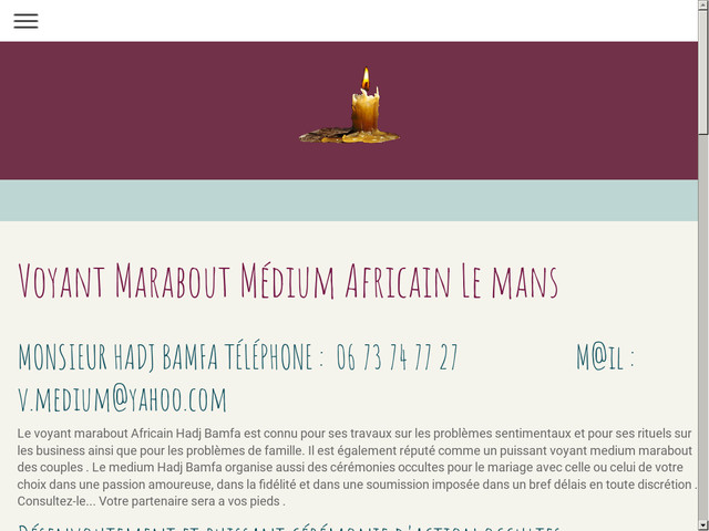 Le meilleur marabout médium africain en France